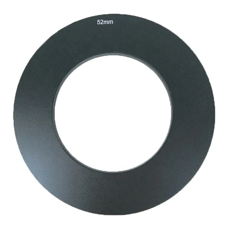 

massa Photographic Equipment digital camera accessories CNC hardware processing lens filter adapter ring for cokin p, Black