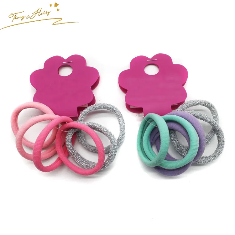 Professional Made Rope Nylon Hairings Elastic Hair Ties Thick