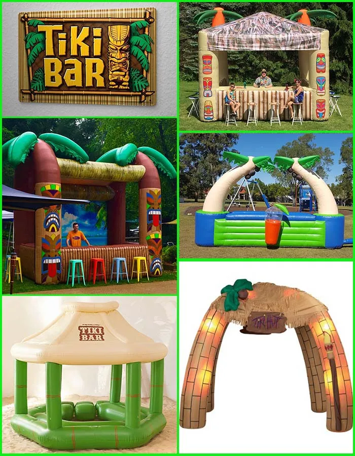 inflatable tiki bar for sale