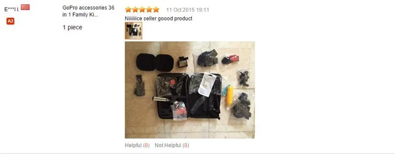 GoPro Accessories 36 In 1 Family Kit Go Pro Accessories Set GoPro Accessories