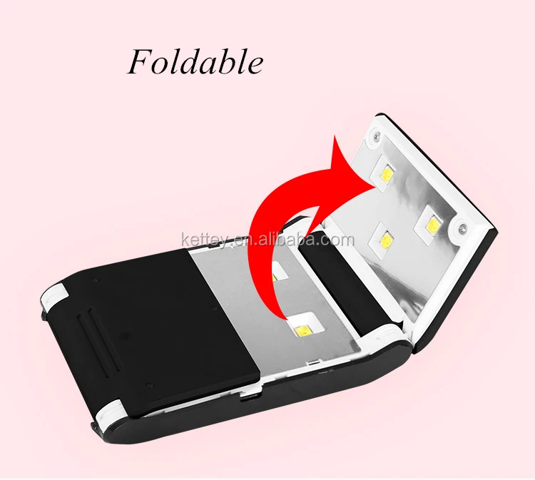 24W Rechargeable Foldable UV Nail Led Lamp