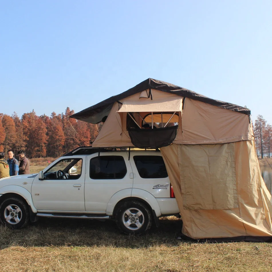 

4X4m Land Rover Jeep Car Roof Top Tent For Car Roof Rack Camping