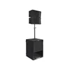 China cheap two way mini audio professional dj active indoor line array speakers sound system
