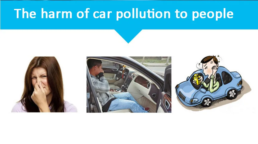 2018 new design car air purifier