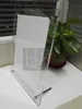 clear acrylic photo/picture/ poster frame wall mounted or tabletop with standoffs