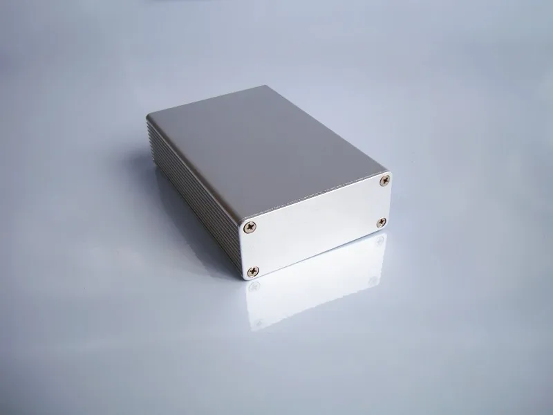 Mill Finish Anodizing Aluminum Extrusion Box 66*27mm Length Customize