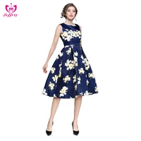

2018 spring new temperament sleeveless waist sleeveless vest dress women great party dresses