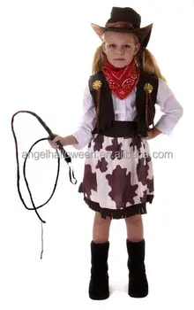 Girls Kids Cowboy Cowgirl Outfit Fancy 