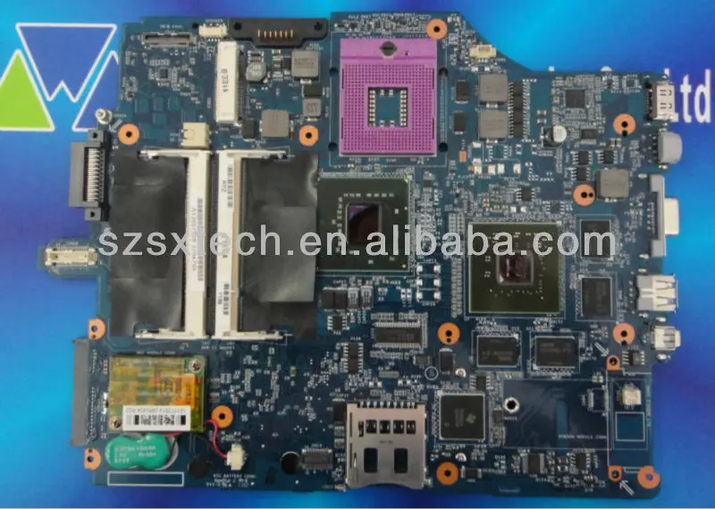 Laptop motherboard MBX-165 MS91 for Sony VGN-FZ15,FZ25,FZ35,FZ17,FZ37