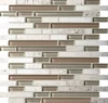 recycle material glass mix stone newest arrival mosaic wall tile