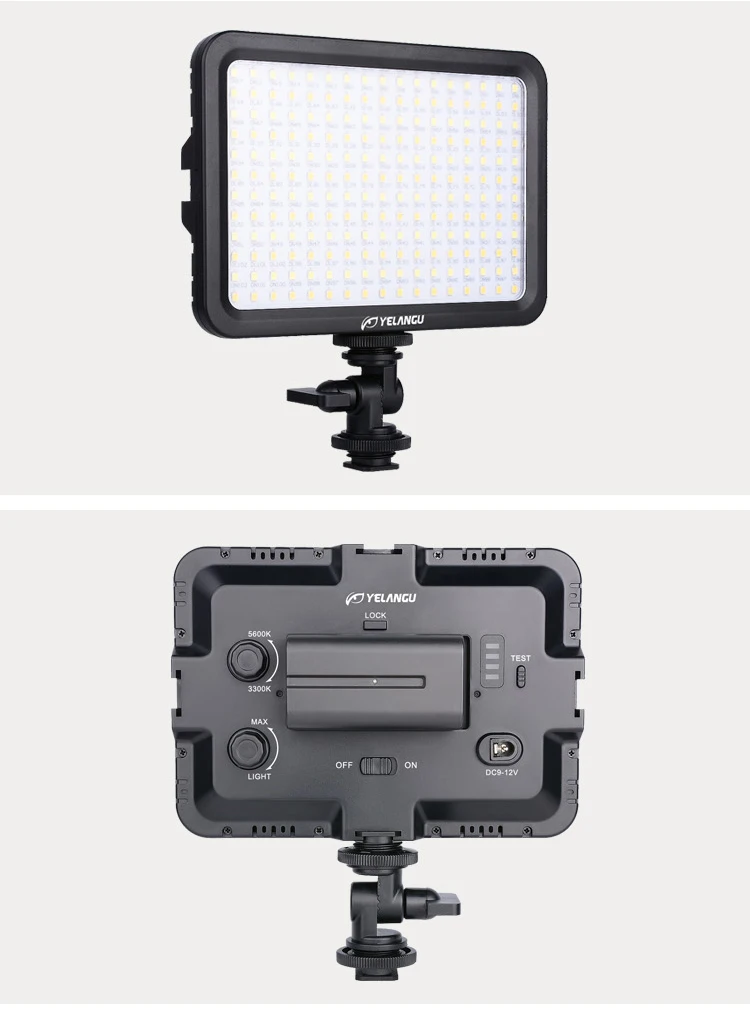 Yelangu Dslr Camera Video Shooting Light Bulb Led Camera Light And