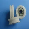 Plastic POM/Nylon/PU roller bearing plastic shower door roller wheel bearing