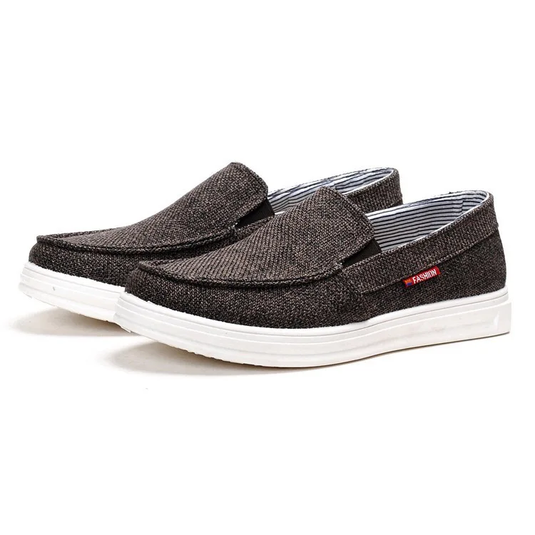 

Top fashion men cheap bulk injection canvas shoes