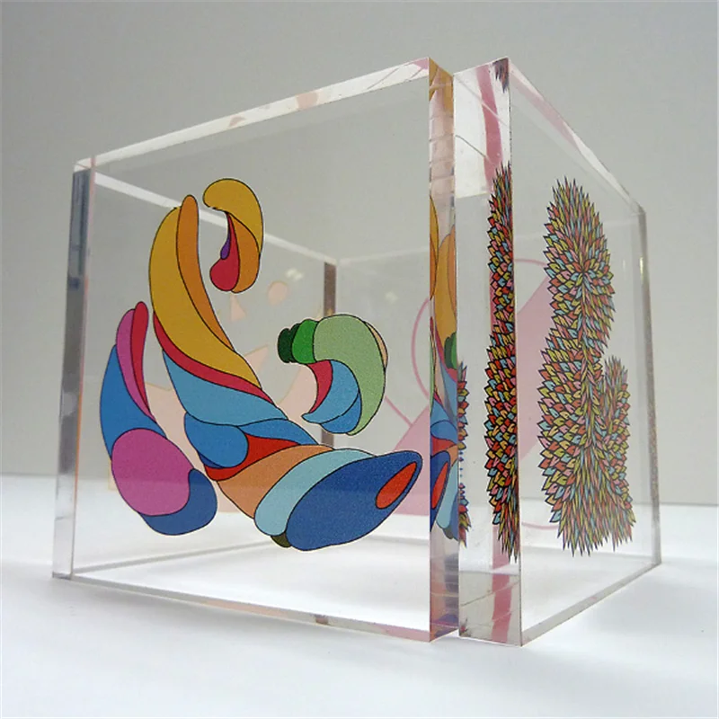 Uv Printed Personalized Acrylic Premium Coasters Acrylic Coasters