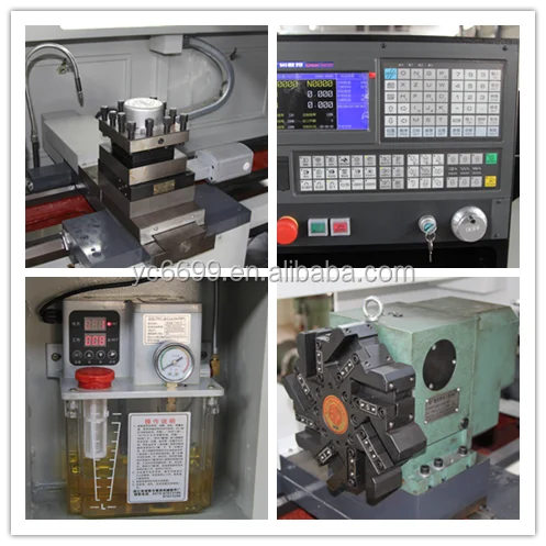 
CNC Turret Lathe Siemens 808d Lathe Controller CK6140A 