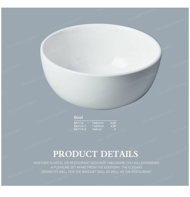 Two Eight Wholesale ceramic popcorn bowl for business for home-14