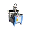 Small Size 4 axis Wood Craving CNC Router with USB controller ZK-6090