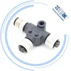 NMEA 2000 M12 Male to Dual Female 5 Pin T type adapter