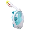 wholesale folding diving easy breath snorkel universal dull diving anti fog goggles