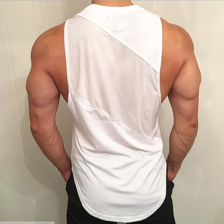 
Wholesale High Quality Tank Top Gym Men Fitness Vest Training Jogging Wear 