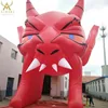 Red devil tunnel decoration Halloween decoration inflatable products