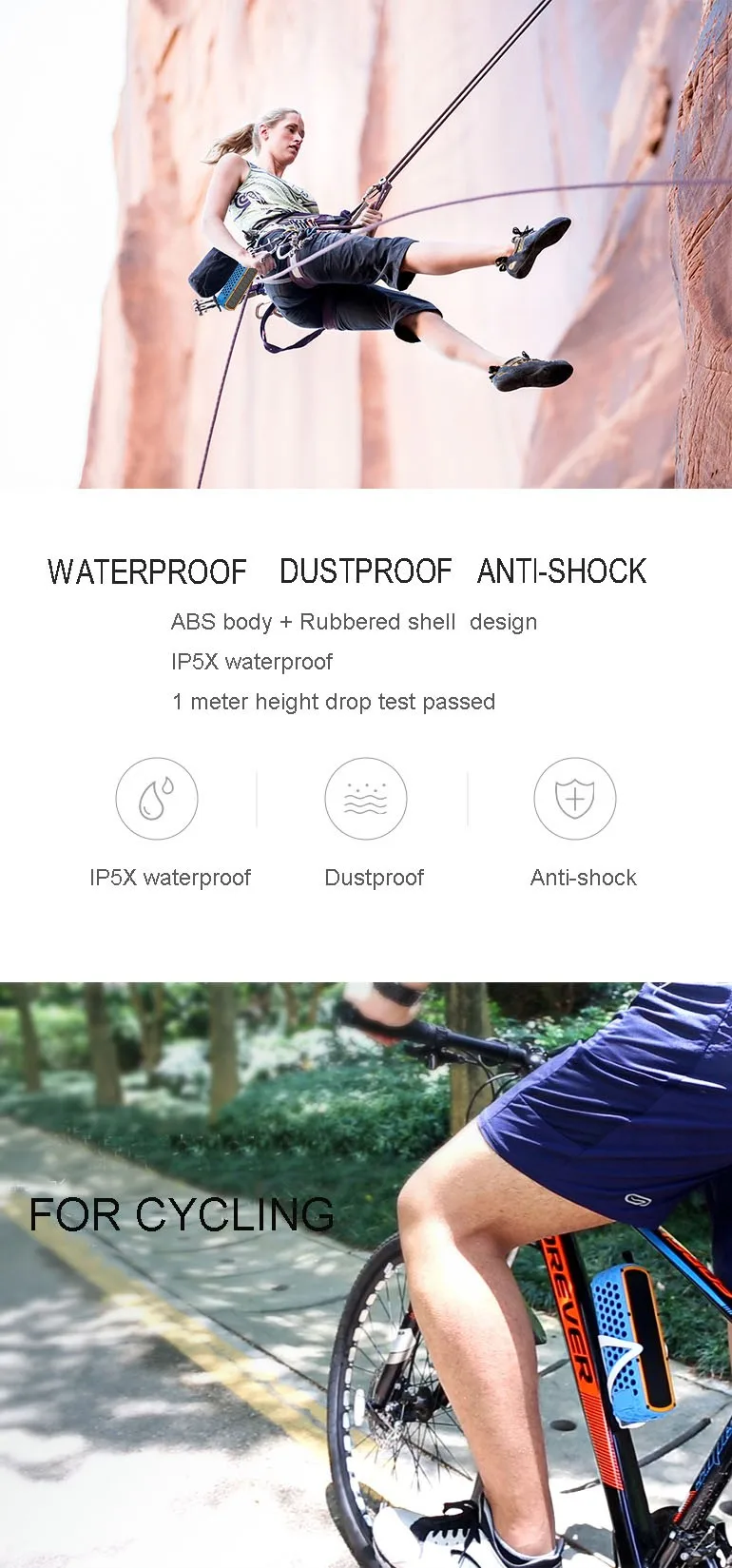 New product portable small mini bt speaker waterproof outdoor usb bluetooth speakers - ANKUX.COM