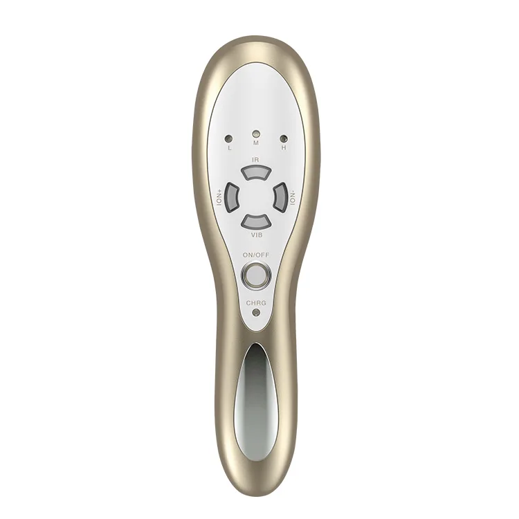 

New Device For Liquid Comb Hair Hair Brush Massager Application Tool, Gold