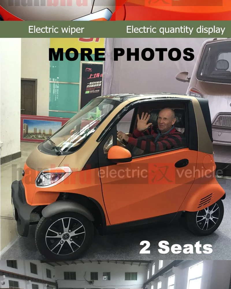 Chinese Electric Car with 4000W Motor for Adult