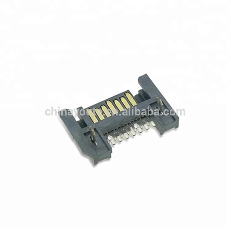 Sata Connector To Pcb,Dip,7pin +15p,15p Buy Sata 15p Male Solder