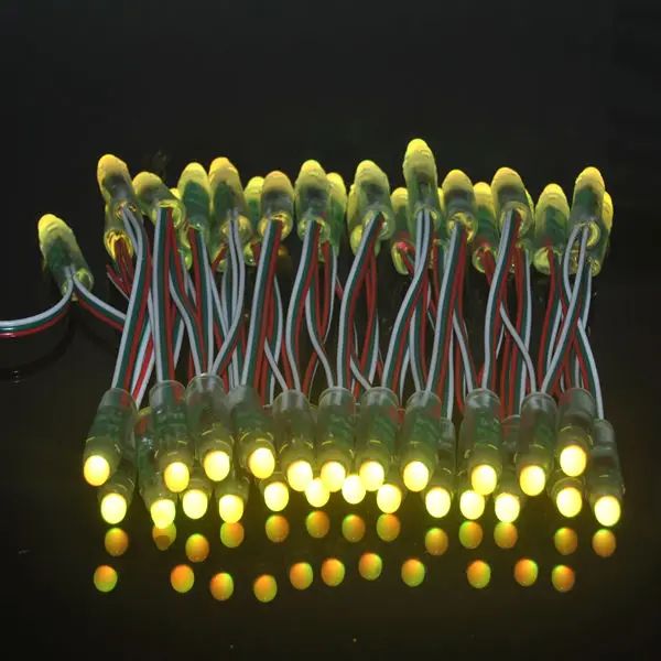 
12mm diffused rgb led pixel light---complete seal structure desig for outdoor use 