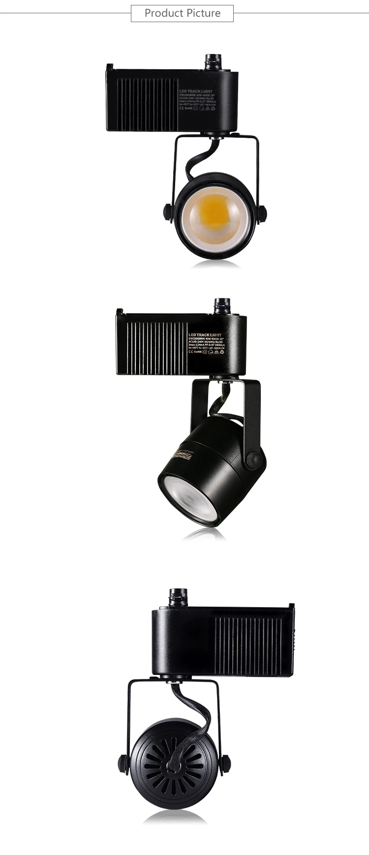 High lumen and long life span office led focus spot light