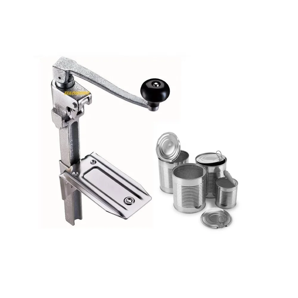 

high-quality Heavy Duty Industrial Table Mounted Manual Can Opener for commercial use, Silver