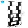Movable Wooden Ladder Bookshelf Wall