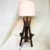 wholesale wood designer ski table lamp