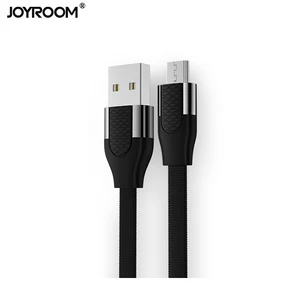 Joyroom 2019 1m 2.4A fast charging data cable flat ribbon micro usb cable black