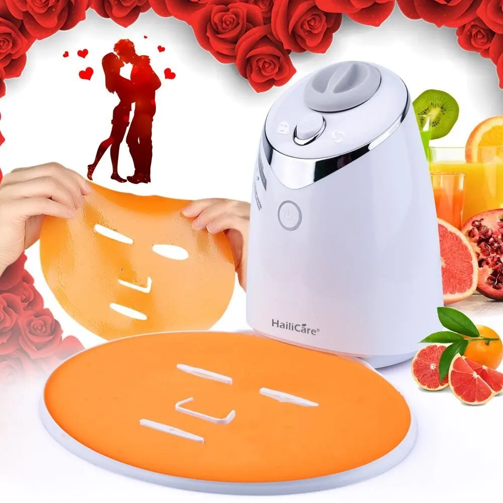 

Natural Collagen DIY Fruit Facial Mask Maker Face Making Machine Vegetable Face Care 110V 220V CE ROHS, White