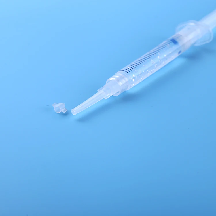
4.5cc teeth whitening syringe, 35%HP whitening teeth gel 