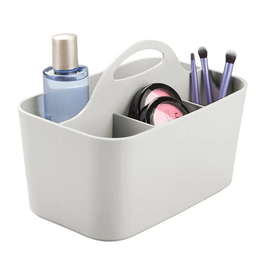 Buy Mdesign Cosmetic Vanity Organizer Caddy Storage For Beauty Makeup Hair Accessories Nail Polish Gray In Cheap Price On Alibaba Com