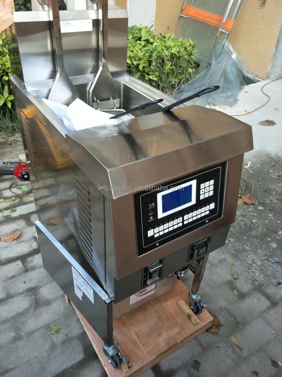 High Quality Pitco Henny Penny Commerical Deep Fryer Automatic Basket Auto Lift / Broasted