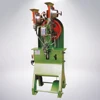 Shoe upper Leather Canvas Rubber Curtain buttons press automatic fixing rivets punching machine shoe making Eyelet machine