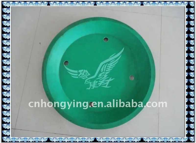 
Round grass manhole cover 