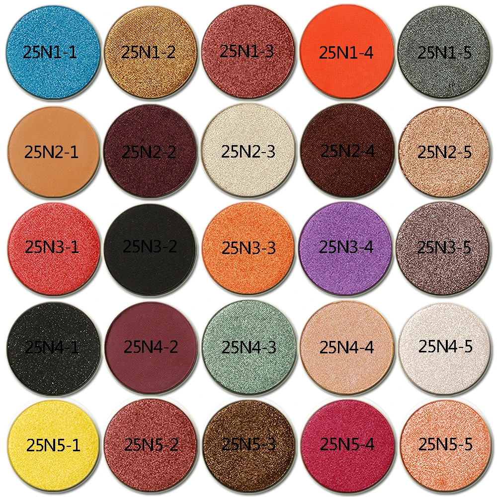 individual eye shadows