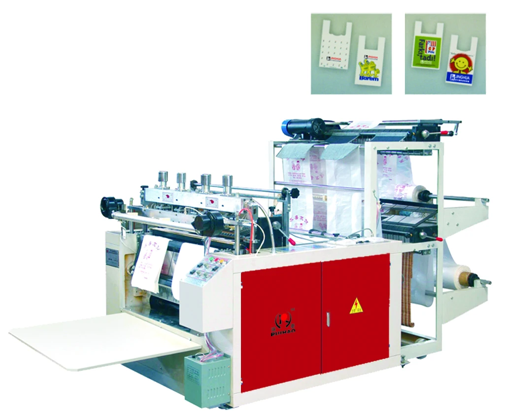 
Four Line Automatic High Speed Poly Shopping Bag Making Machine 