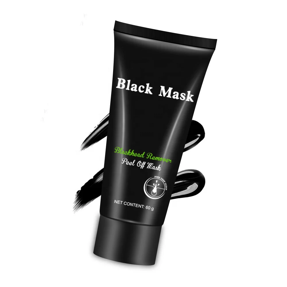 

Organic Face Mask Deep Cleansing Facial Blackhead Remover Activated Charcoal Mask Peel Off Black Mask