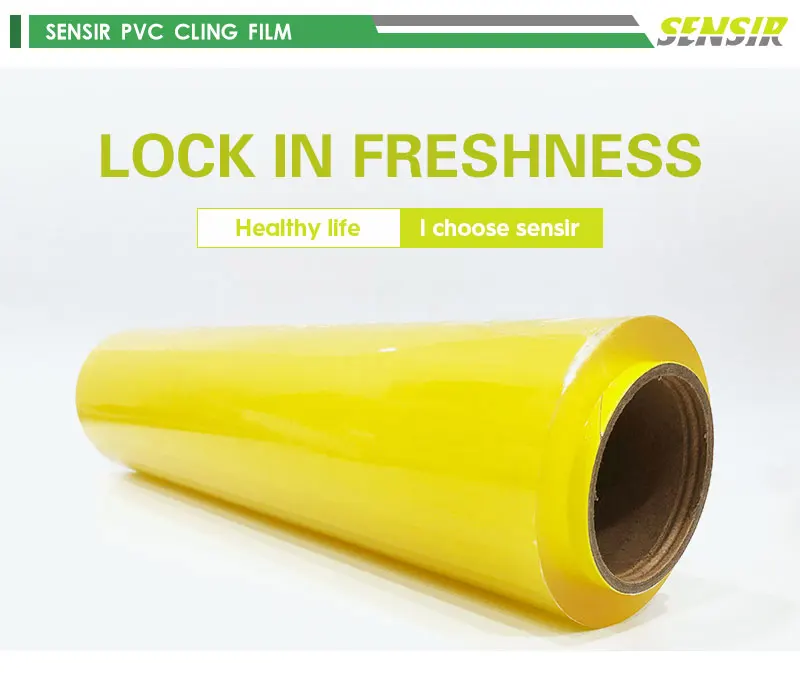 Customized Size Food-contact Good Quality Cheap Pvc Cling Film  30/45cm*1-6kgs/roll - Buy Pvc Cling Film,Cling Film,Food Wrap Stretch Film  Product on Alibaba.com