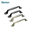 2019 Hot Sale Black Kitchen Cabinet Handle Solid Aluminium Cabinet Knobs and Pulls 96mm/128mm Furniture Hardware