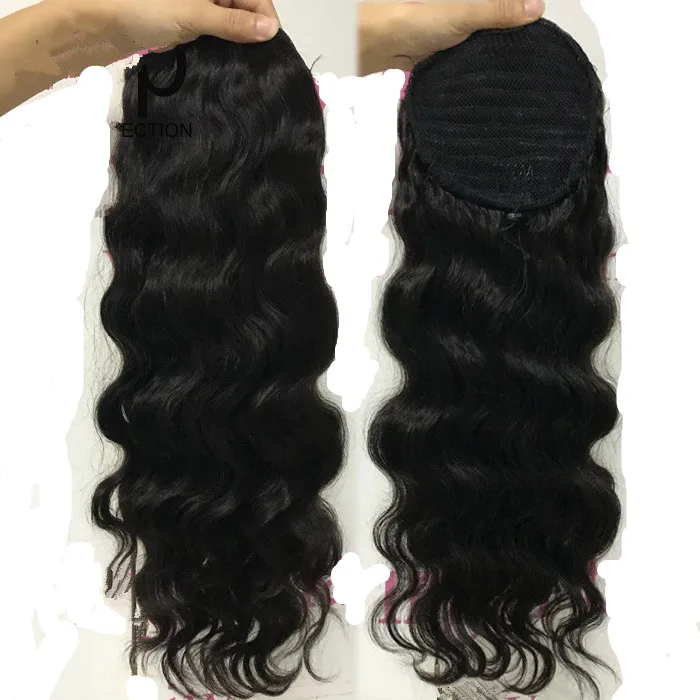 

Fashion human hair tape clip in human hair extensions ponytail extension.human hair braided ponytail extension