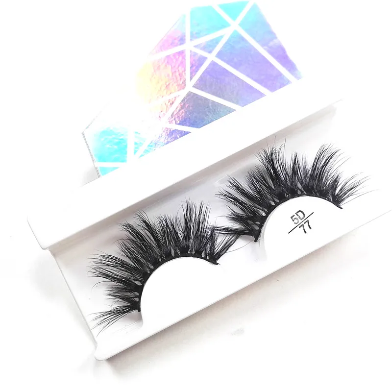 

5D mink strip 25mm eyelashes And Full Mink Lashes with custom package