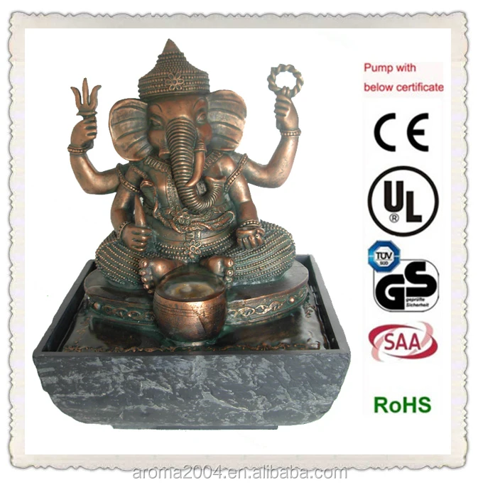 Lord Ganesh Statue Indoor Water Fountain Hindu Religious Items Buy