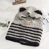 Children's winter hats kids funny winter hats wool winter hat and scarf set